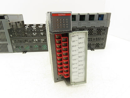 Allen Bradley 1746-A10 1746-P2 SLC 500 Power Supply 10-Slot I/O Chassis Rack