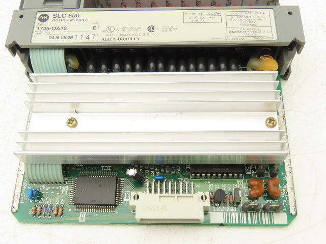 Allen Bradley 1746-A10 1746-P2 SLC 500 Power Supply 10-Slot I/O Chassis Rack