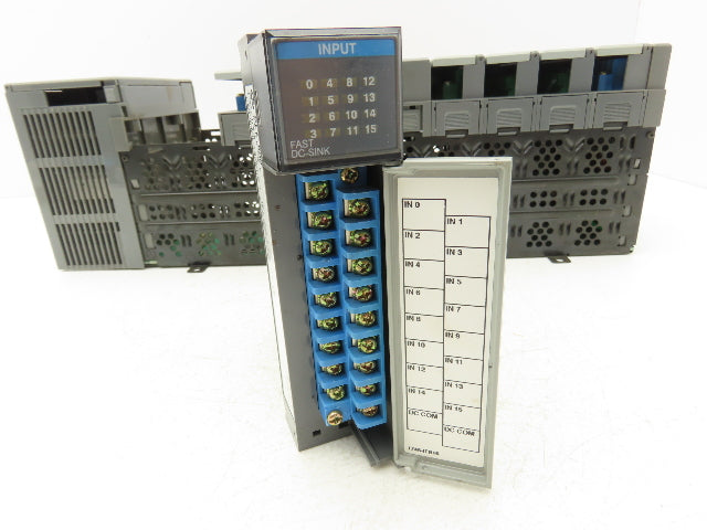 Allen Bradley 1746-A10 1746-P2 SLC 500 Power Supply 10-Slot I/O Chassis Rack