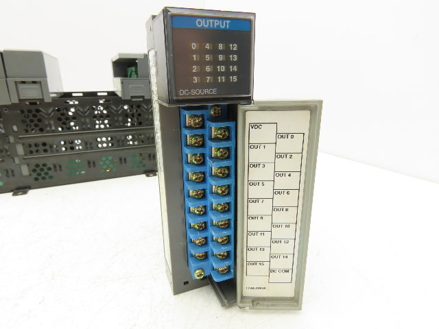 Allen Bradley 1746-A10 1746-P2 SLC 500 Power Supply 10-Slot I/O Chassis Rack