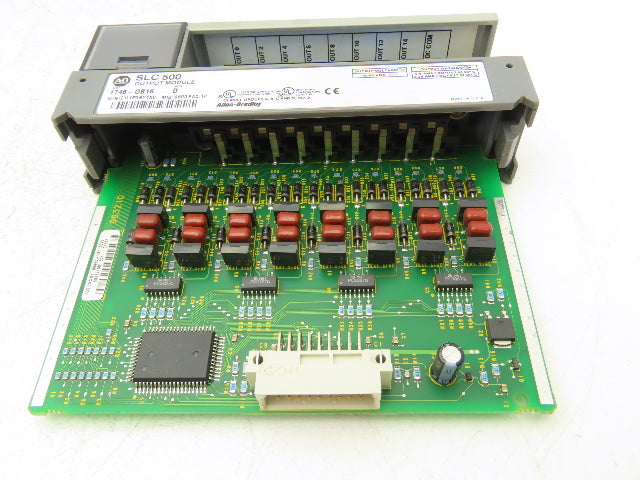 Allen Bradley 1746-A10 1746-P2 SLC 500 Power Supply 10-Slot I/O Chassis Rack