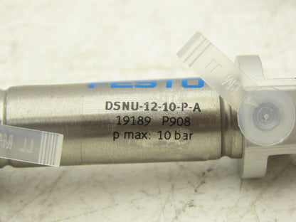 Festo DSNU-12-10-P-A Pneumatic Cylinder 12mm Bore 10mm Stroke 145PSI Lot of 3