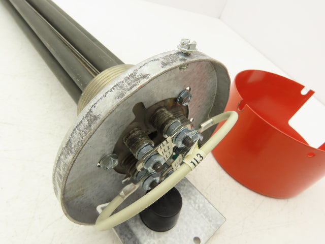 Watlow BHN721C5S Screw Plug Immersion Heater 9kw 480V 3PH 2"NPT 22"Length 9000W
