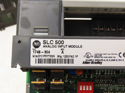 Allen Bradley 1746-P2 SLC 500 Power Supply Ser C 13-Slot I/O Chassis Rack