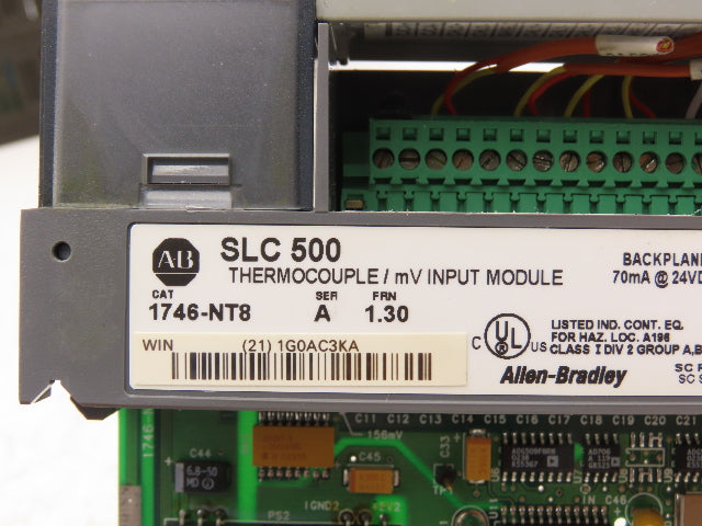 Allen Bradley 1746-P2 SLC 500 Power Supply Ser C 13-Slot I/O Chassis Rack