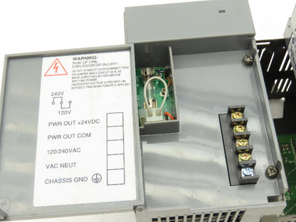Allen Bradley 1746-P2 SLC 500 Power Supply Ser C 13-Slot I/O Chassis Rack