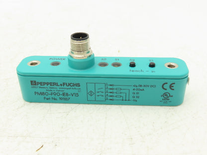 Pepperl+Fuchs 191137 PMI80-F90-IE8-V15 Inductive Positioning System 0-80mm Range