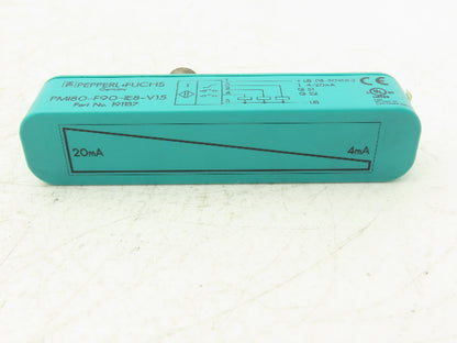 Pepperl+Fuchs 191137 PMI80-F90-IE8-V15 Inductive Positioning System 0-80mm Range