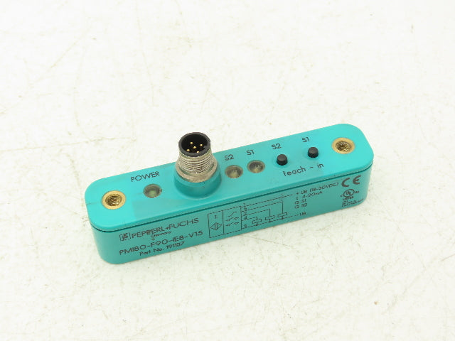 Pepperl+Fuchs 191137 PMI80-F90-IE8-V15 Inductive Positioning System 0-80mm Range