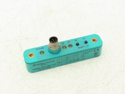 Pepperl+Fuchs 191137 PMI80-F90-IE8-V15 Inductive Positioning System 0-80mm Range