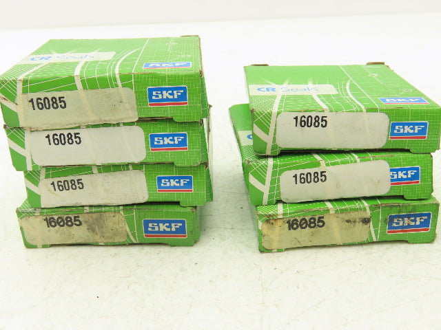 SKF 16085 Double Lip Oil Seal 1.625" Shaft Dia 2.374" OD .313 Width Lot of 8