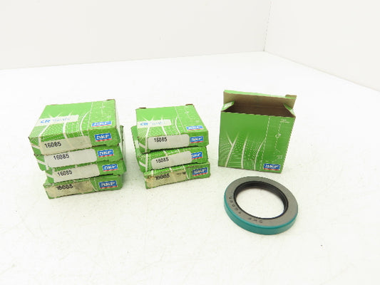 SKF 16085 Double Lip Oil Seal 1.625" Shaft Dia 2.374" OD .313 Width Lot of 8