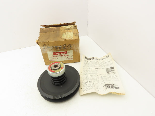 Lovejoy 11903 Variable Speed Spring-Loaded Pulley 1" Bore 8-1/4" OD 5.38" OAL
