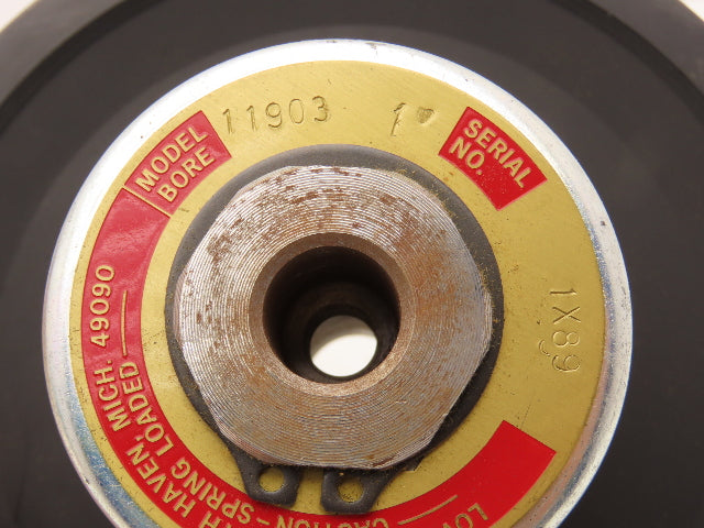 Lovejoy 11903 Variable Speed Spring-Loaded Pulley 1" Bore 8-1/4" OD 5.38" OAL