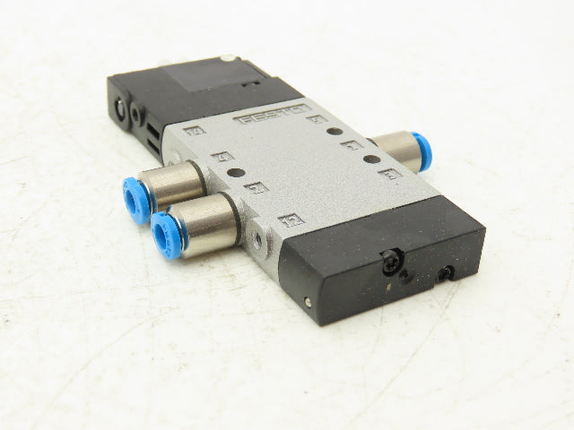 Festo CPE10-M1BH-5L-QS-4 Pneumatic Air Solenoid Valve 5/2-Way Monostable 24VDC
