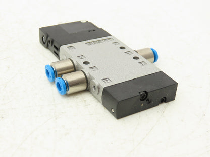 Festo CPE10-M1BH-5L-QS-4 Pneumatic Air Solenoid Valve 5/2-Way Monostable 24VDC