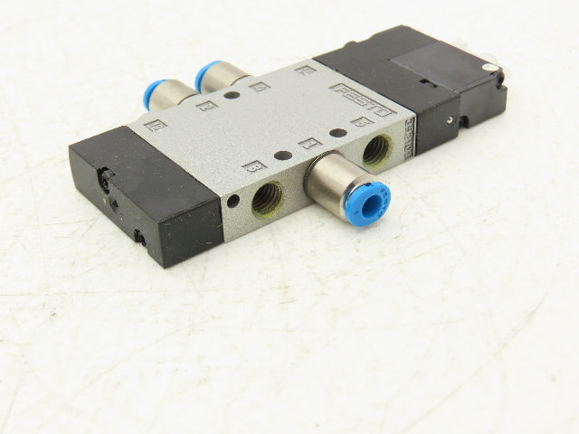 Festo CPE10-M1BH-5L-QS-4 Pneumatic Air Solenoid Valve 5/2-Way Monostable 24VDC