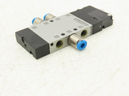Festo CPE10-M1BH-5L-QS-4 Pneumatic Air Solenoid Valve 5/2-Way Monostable 24VDC