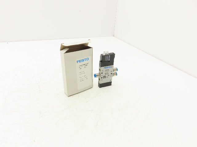 Festo CPE10-M1BH-5L-QS-4 Pneumatic Air Solenoid Valve 5/2-Way Monostable 24VDC