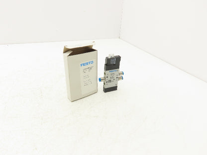 Festo CPE10-M1BH-5L-QS-4 Pneumatic Air Solenoid Valve 5/2-Way Monostable 24VDC