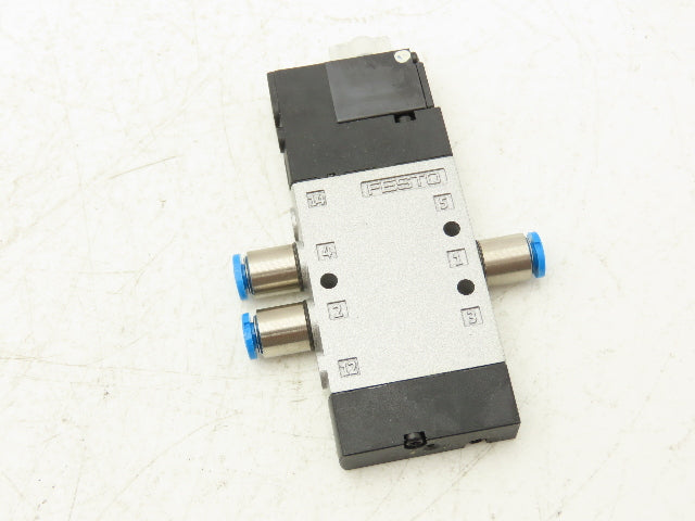 Festo CPE10-M1BH-5L-QS-4 Pneumatic Air Solenoid Valve 5/2-Way Monostable 24VDC