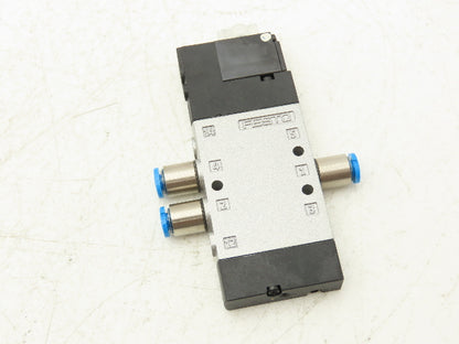 Festo CPE10-M1BH-5L-QS-4 Pneumatic Air Solenoid Valve 5/2-Way Monostable 24VDC