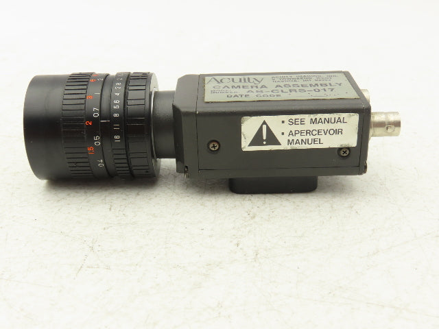 Hitachi Denshi KP-M1U CCD Camara 12VDC W/Fuji 201573 Lens Acuity AS-CLRS-017