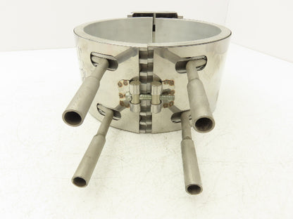 Tempco 0C260 8075F 0324 Band Heater 4"W x 7.25"ID 2800W 240V w/Cooling Tubes