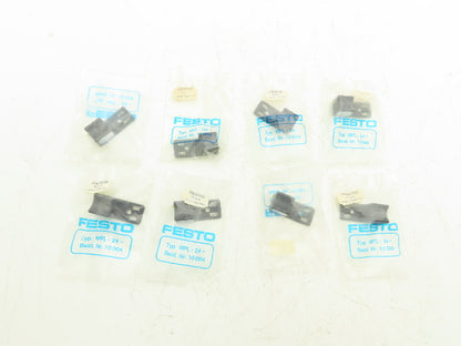 Festo MFL-24-10 004 Indicator Insert LED 24V AC/DC Lot of 8