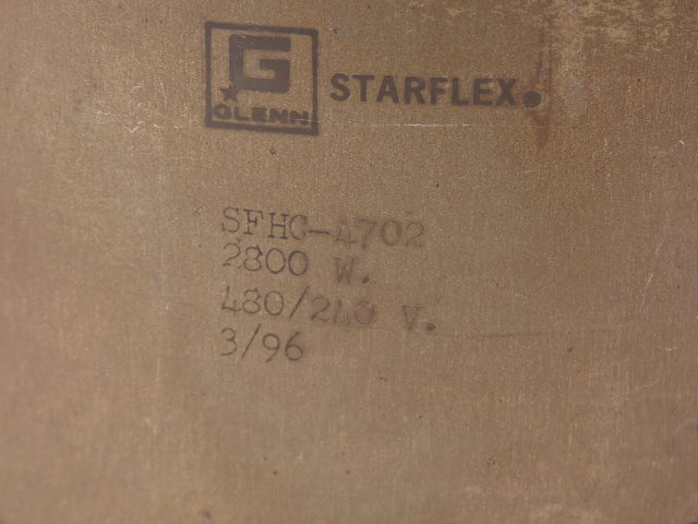 Glenn Starflex SFHC-4702 Band Heater 4"W 7.25"ID 2800W 240/480V w/Cooling Tubes
