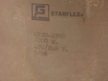 Glenn Starflex SFHC-4702 Band Heater 4"W 7.25"ID 2800W 240/480V w/Cooling Tubes