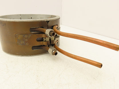 Glenn Starflex SFHC-4702 Band Heater 4"W 7.25"ID 2800W 240/480V w/Cooling Tubes