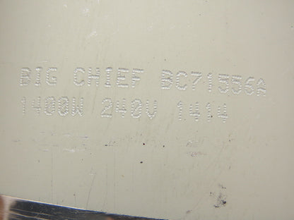 Big Chief BC71556A Steel Band Heater 6"Width x 4.5"ID 1400W 240V