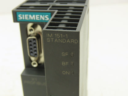 Siemens 6ES7 151-1AA05-0AB0 SIMATIC S7 ET200S Interface Module 24VDC