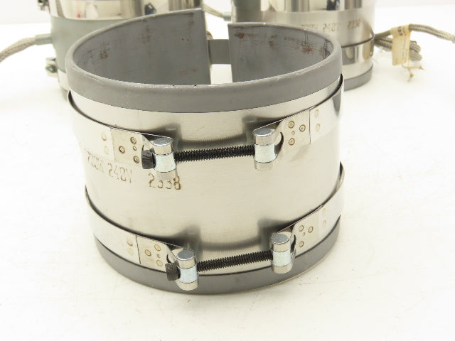 Big Chief BC17806A Steel Band Heater 4"Width x 5"ID 1200W 240V  Lot of 4