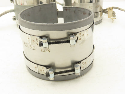 Big Chief BC17806A Steel Band Heater 4"Width x 5"ID 1200W 240V  Lot of 4