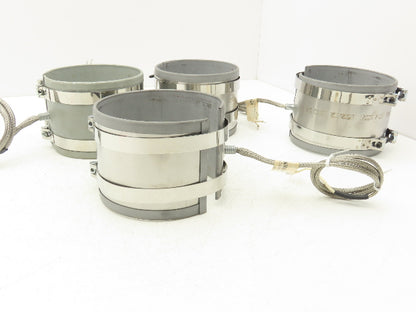 Big Chief BC17806A Steel Band Heater 4"Width x 5"ID 1200W 240V  Lot of 4