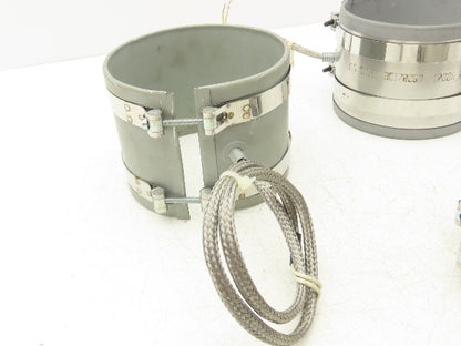 Big Chief BC17806A Steel Band Heater 4"Width x 5"ID 1200W 240V  Lot of 4