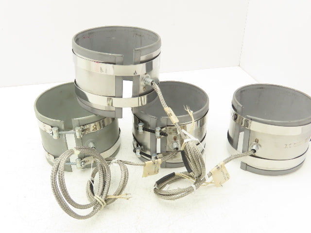 Big Chief BC17806A Steel Band Heater 4"Width x 5"ID 1200W 240V  Lot of 4