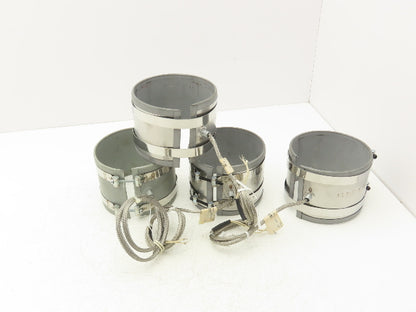 Big Chief BC17806A Steel Band Heater 4"Width x 5"ID 1200W 240V  Lot of 4