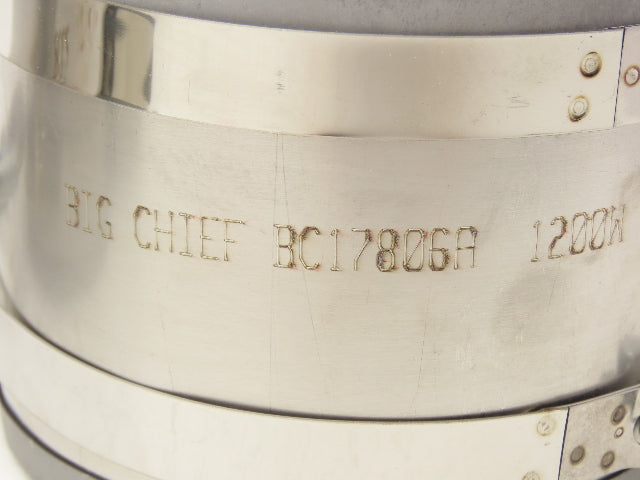 Big Chief BC17806A Steel Band Heater 4"Width x 5"ID 1200W 240V  Lot of 4