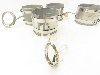 Big Chief BC17806A Steel Band Heater 4"Width x 5"ID 1200W 240V  Lot of 4