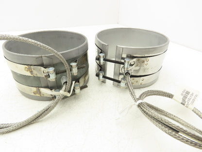 Big Chief BC17572A Steel Band Heater 3"Width x 5"ID 950W 240V  Lot of 2