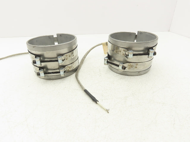 Big Chief BC17521A Steel Band Heater 3"Width x 4"ID 1200W 240V  Lot of 2