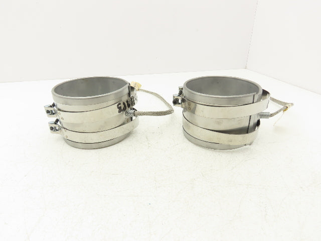 Big Chief BC17521A Steel Band Heater 3"Width x 4"ID 1200W 240V  Lot of 2