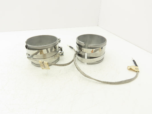 Big Chief BC17521A Steel Band Heater 3"Width x 4"ID 1200W 240V  Lot of 2