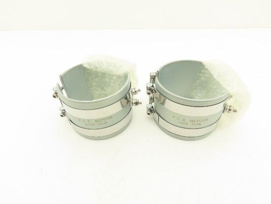 PPE MX35006 Steel Band Heater 3"Width x 3.5"ID 750W 240V  Lot of 2