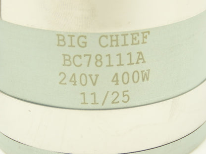 Big Chief BC78111A Steel Band Heater 3"Width x 3"ID 400W 240V  Lot of 2