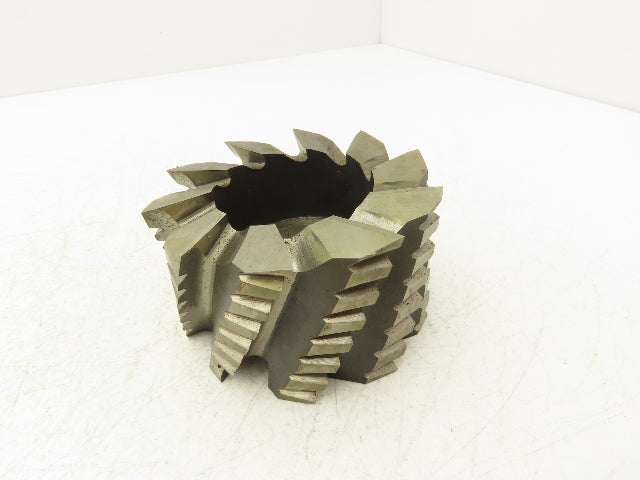 Niagara 10760 10 Flute 4" Cobalt Roughing Style Shell End Mill 1.5" Arbor Hole
