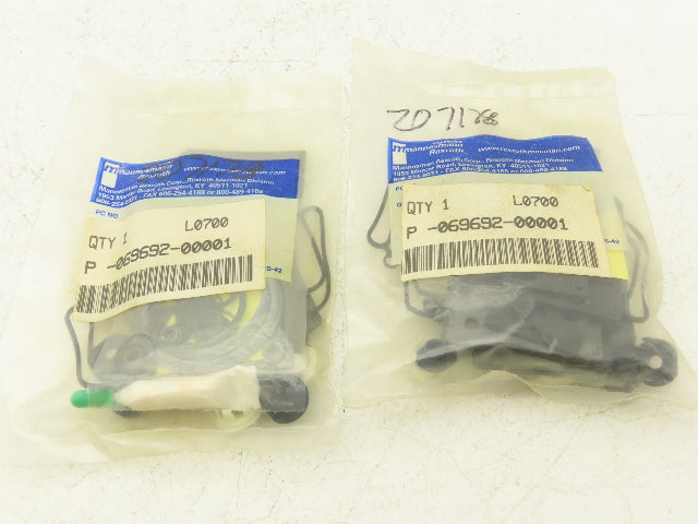 Mannesmann Rexroth P-069692-00001 Pneumatic Valve Repair Kit Lot of 2